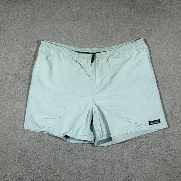 Patagonia Other - Patagonia Aqua Blue Baggies Summer Shorts Mens Size Large #2068